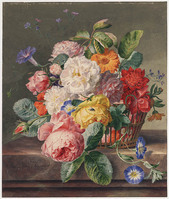 U+ 041
          <br/>
          Bloemstilleven in mand
          <br/>
          <em>Huysum, Jan van (1682-1749)</em>